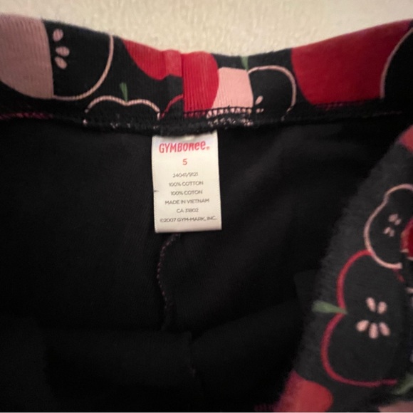 Gymboree Prep School Apple leggings - Picture 5 of 6